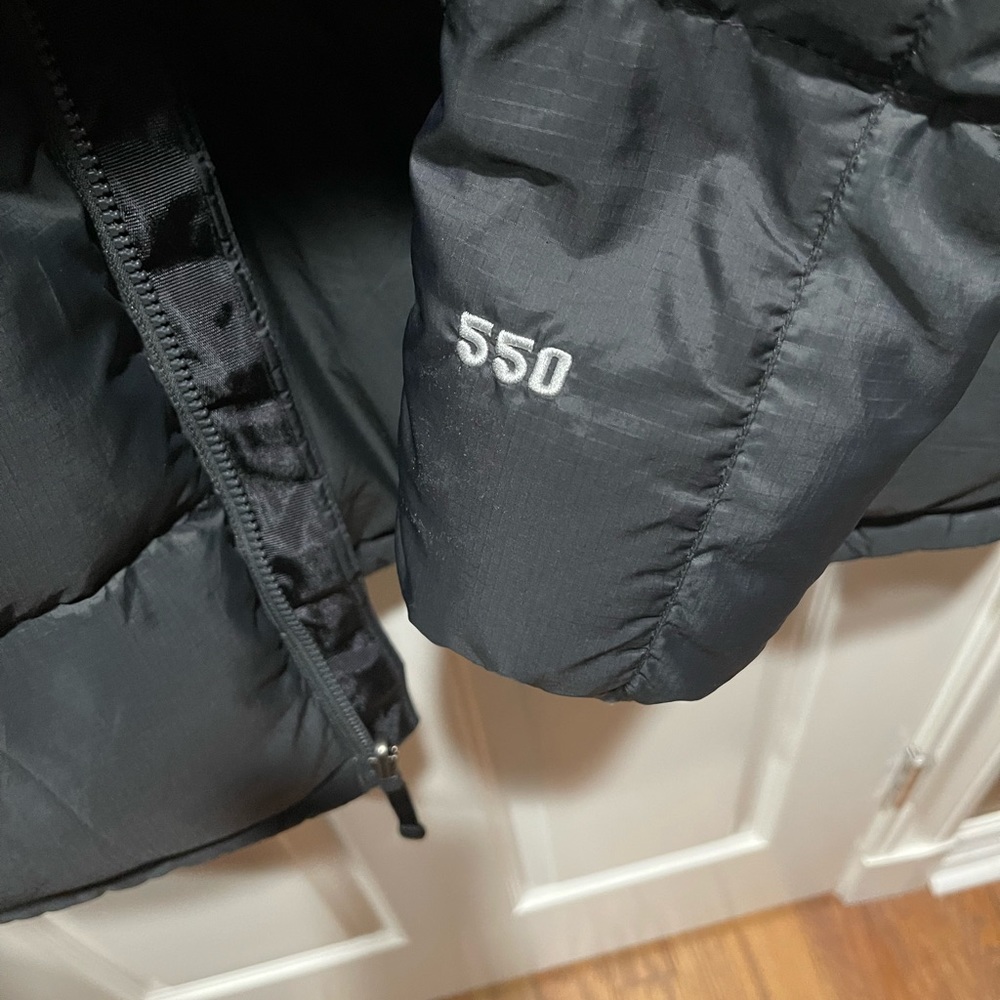 NorthFace 550 down coat.